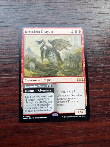 Decadent dragon eldraine - 1x,