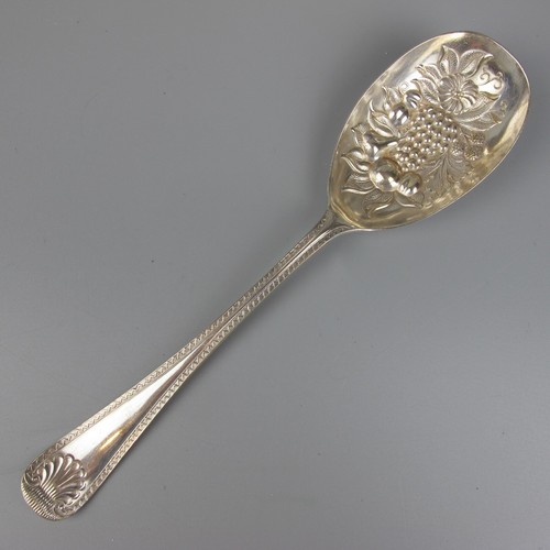 Large serving spoon silver - serving,