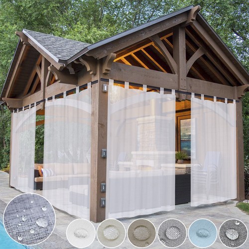 Waterproof outdoor curtains - outdoor,