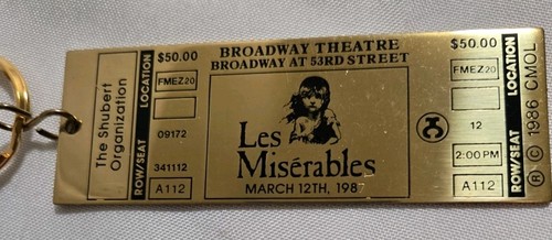 Les miserables 1986 - les, broadway