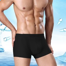 4PCS Men's Bamboo Fiber