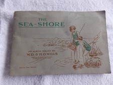Complete Wills Cigarette Card Album "The Sea Shore"