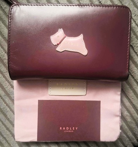 Radley burgundy leather - burgundy,