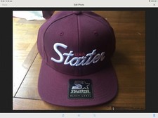 Starter Icon Logo Snapback Black Label Conkor Wine Baseball Cap