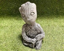 Concrete Tree Man Groot Figure Sculpture Garden Lawn Ornament Frost Protected