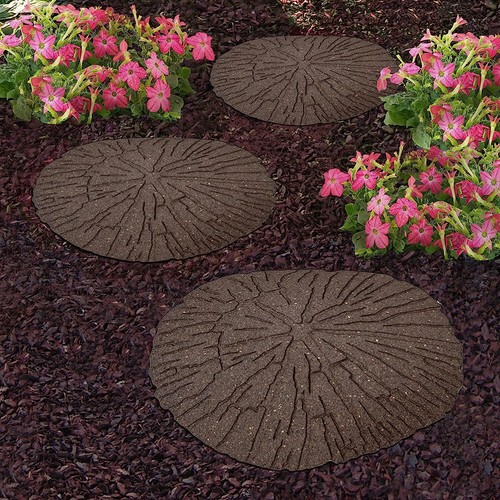 Garden pathway stepping stones - garden,