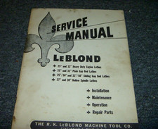 LeBlond 25" 32" Gap Bed Lathe