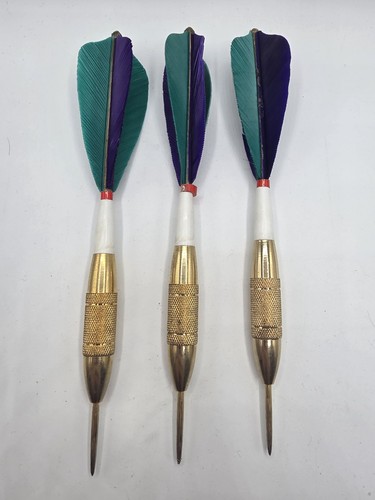 Vintage unicorn set - vintage, brass
