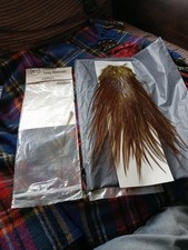 Metz #2 Saddle Spec. Dyed Cream Olive Cock Cape