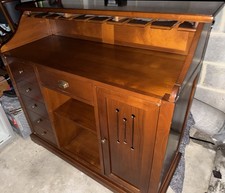 Grange Cherry Wood Bar Cabinet