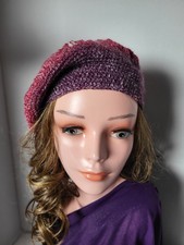 Handmade Crochet BERET Hat