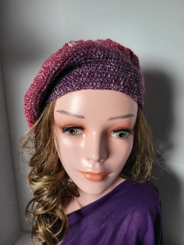 Handmade crochet beret - handmade,