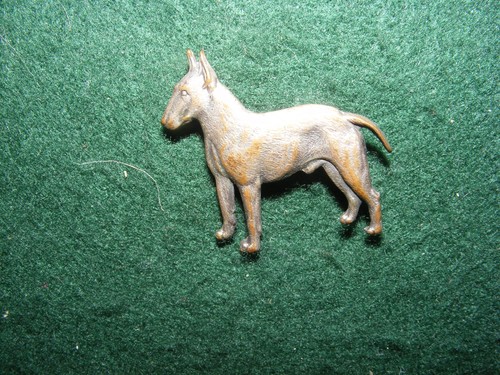 Vintage brass lapel pin - lapel, badge