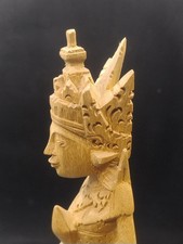 Vintage Wooden Goddess Carving