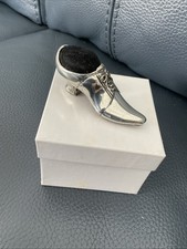 Vintage Pewter Shoe Pin