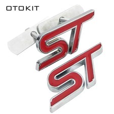 Front Grill  Red/Silver ST