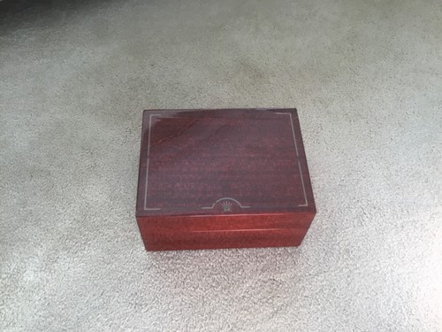 Rolex wood box - rolex,