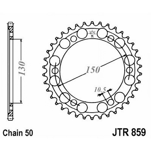 Crown 859 z46 for - jt, yamaha