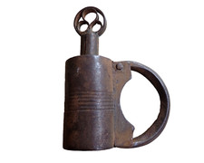 Antique Iron Padlock