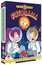 Futurama: Season 3 DVD (2003) Matt Groening cert 12 4 discs Fast and FREE P & P
