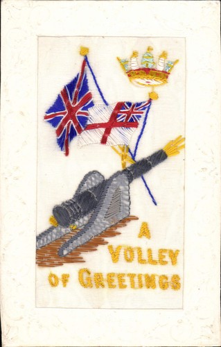 Ww1 silk volley of - ww1, silk.