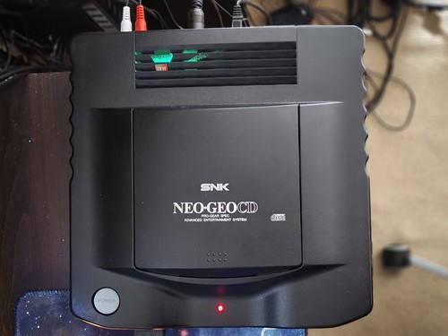 Neogeo with loader - cd, and