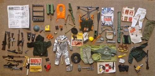 Vintage action man clothing - action,