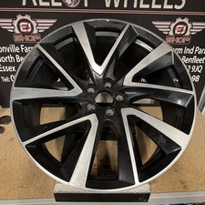 1 X GENUINE VOLVO XC90 21” ALLOY WHEEL 9J BLACK DIAMOND CUT 31445016