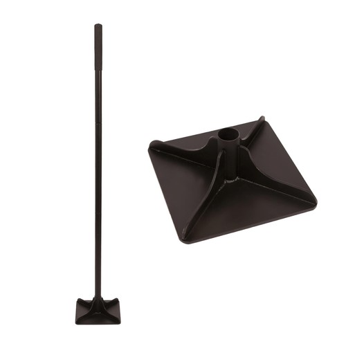 Steel ground tamper - steel,