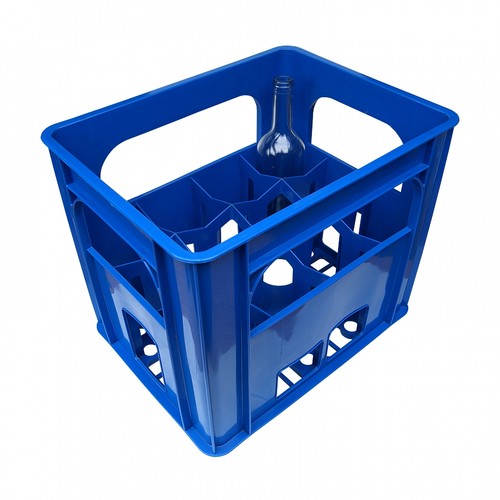 Plastic wine bottle - crate,