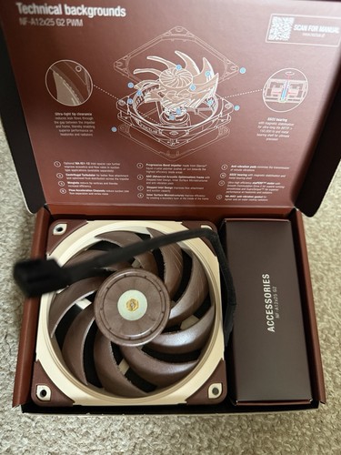 Noctua a12x25 120mm pwm fan - pwm,