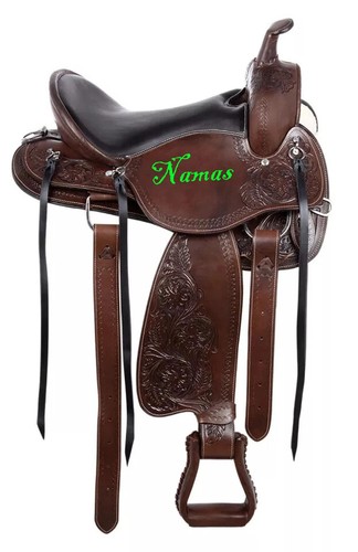 Western horse saddle - western,