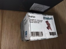 VAILLANT 014731 CENTRAL HEATING SERVICE VALVE GENUINE NEW 