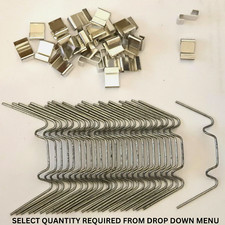 Greenhouse Glazing Clips W & Z