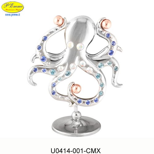 Silver octopus crystocraft - silver,