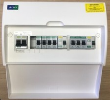 Alto AL6498 10 Way High Integrity Consumer Unit, 100 Amp DP Switch 63A RCD 7 MCB