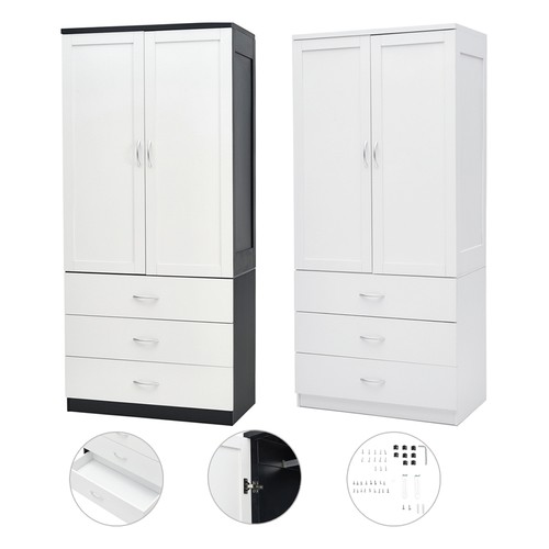 Dustproof wardrobe soft close - wardrobe,