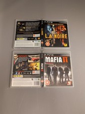 L.A. Noire And Mafia 2 - PS3 (Read Description)