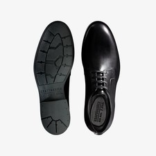 Clarks Mens RONNIE WALK Black