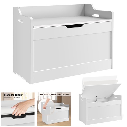 Wooden toy box large - wooden,