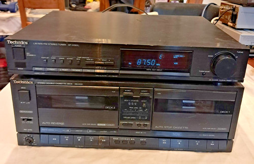 Technics double stereo - double, tape