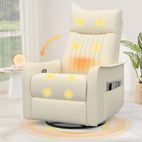 Recliner armchair swivel - armchair,