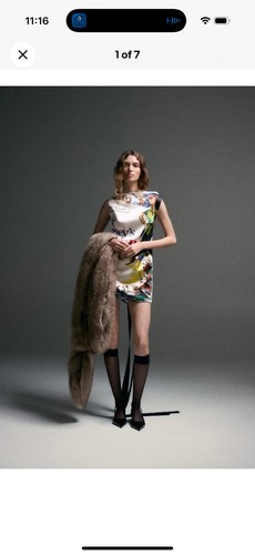 Zara faux fur stole scarf - stole,