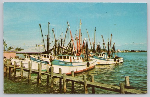 Shrimp boats myers - ft, beach