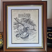 Framed cartoon from punch - from,