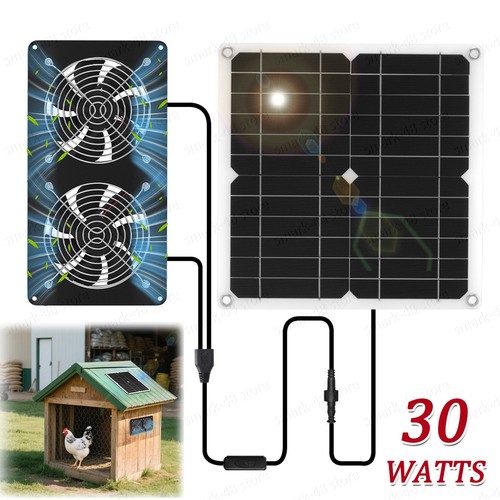 30w solar panel fan - panel, waterproof