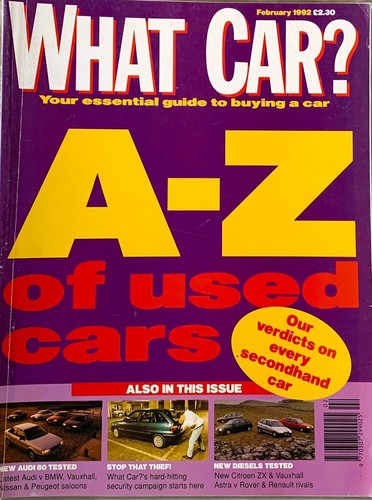 What car magazine feb 1992 - magazine,