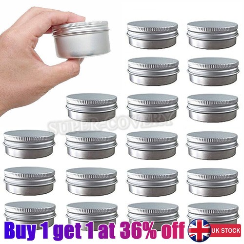 Metal round tins aluminum tin - tins,