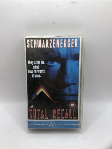 Total recall vhs arnold - recall,