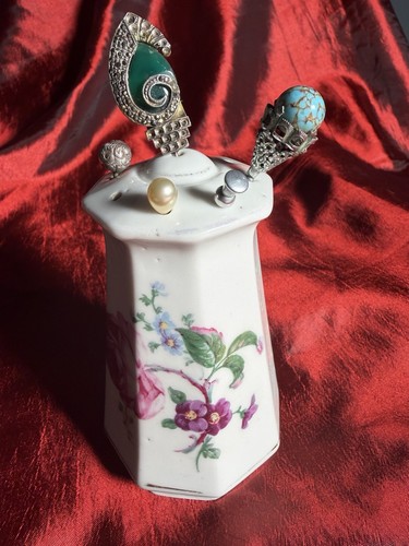 Vintage hat pin holder - vintage,